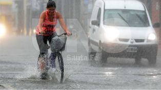 Rige un alerta meteorológico a muy corto plazo para la ciudad de Santa Fe