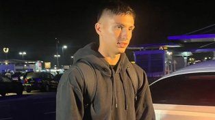 Ezequiel Bullaude llegó al país para sumarse a Boca como refuerzo