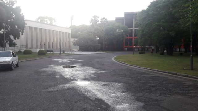 El Paseo propuesto desemboca en la platea que da espaldas al museo.