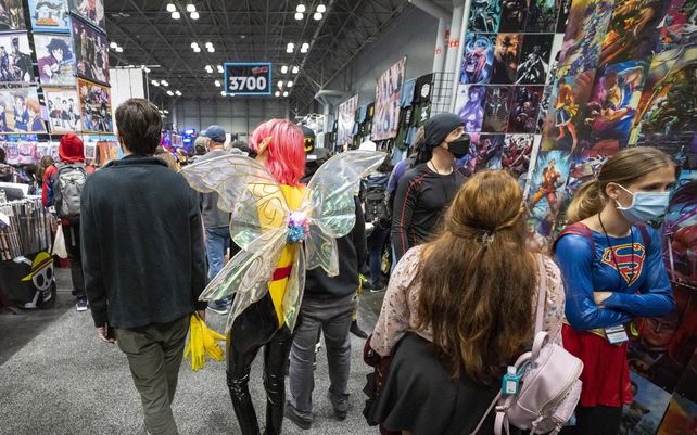 En imágenes: la fantasía del cómic aterriza en Nueva York