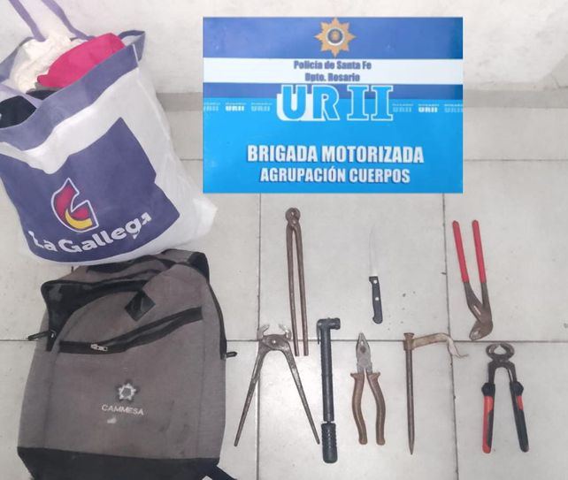 Captado por las cámaras: lo detuvieron por entrar a robar en dos edificios del centro