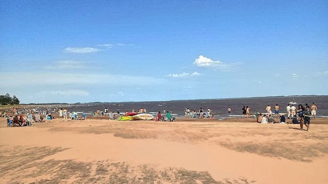 Intensa búsqueda de un joven en el río en Santa Ana