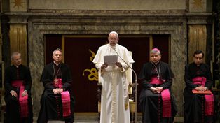 Francisco dice que la Curia sufre “Alzheimer espiritual” entre otras enfermedades