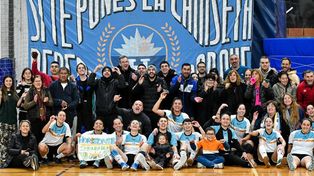 Horizonte es el equipo más campeón de Rosario y así lo festeja tras el título conseguido ante Sagrado Corazón.
