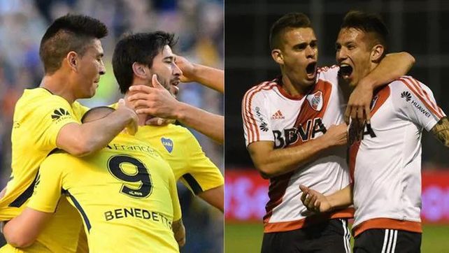 Boca y River lideran un torneo a la par casi dos décadas después