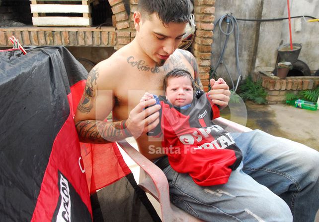 Soy fanático de Colón y quería que mi hijo lleve el nombre del club de mis amores