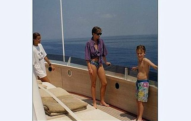 Diana en 1990.