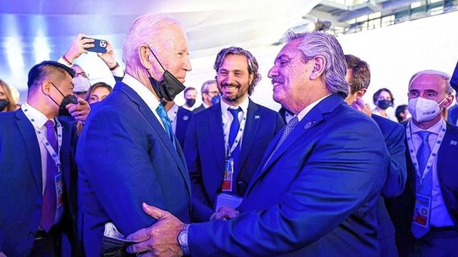 Alberto Fernández dialogó con Joe Biden&nbsp;