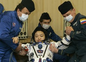 Una c&aacute;psula Soyuz fue lanzada al espacio con un astronauta coreano