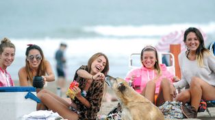 La mitad de los veraneantes de la costa hace una vida sedentaria
