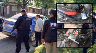Desarticulan una banda dedicada al robo y desguace de motocicletas en Santa Fe: allanamientos secuestros y detenidos