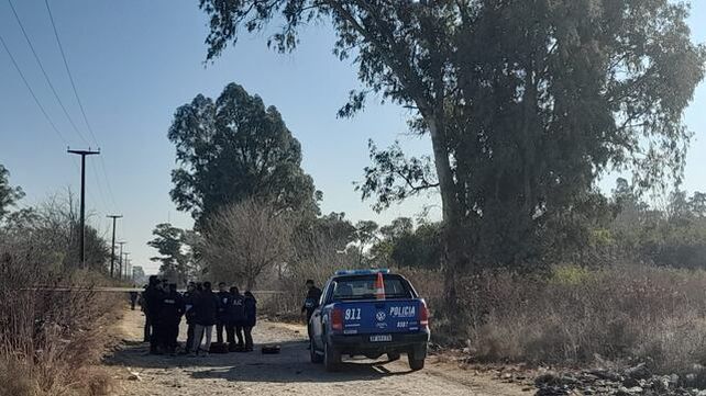 Distintas pertenencias del anciano se encontraron en inmediaciones de barrio Ludueña