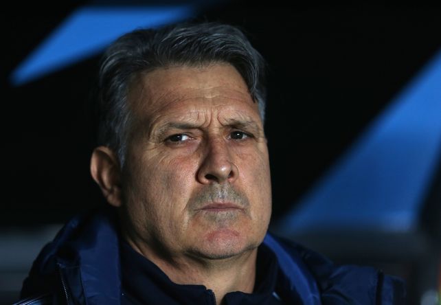 Serio. El entrenador albiceleste hizo