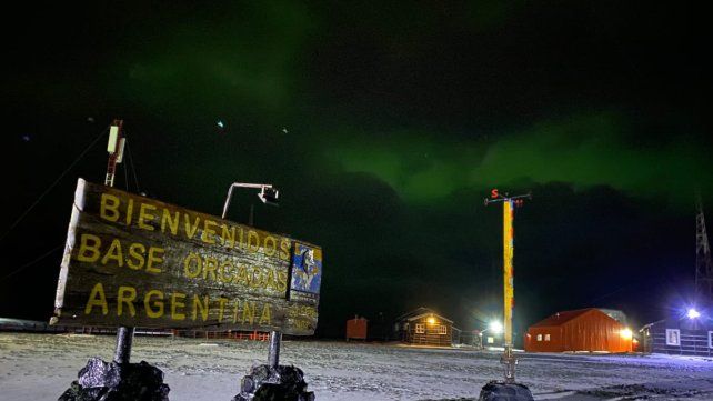 En las primeras horas de este viernes el sur del país observó auroras australes