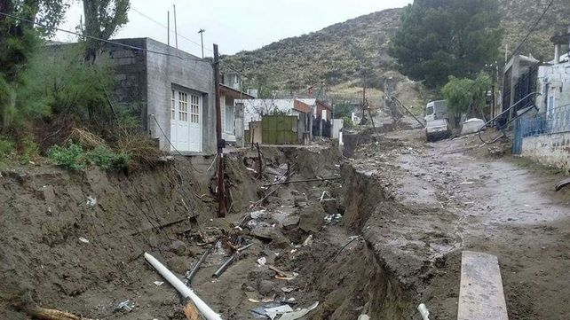 Comenzó el rescate de pobladores rurales en Comodoro Rivadavia