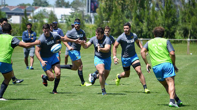 Rugby: Los Pumas continúan con la preparación en Uruguay