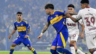 Un Boca reprobado pasó a Lanús por penales y está en cuartos del Torneo Apertura.