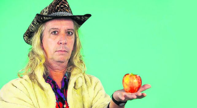 Ácido y absurdo. El actor que encarna a personajes como Pomelo y Violencia Rivas renueva su apuesta al humor. &nbsp;