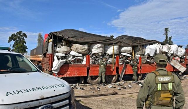 La ruta del cobre: cayó un camionero que transportaba más de 11 mil kilos de Rosario a Misiones