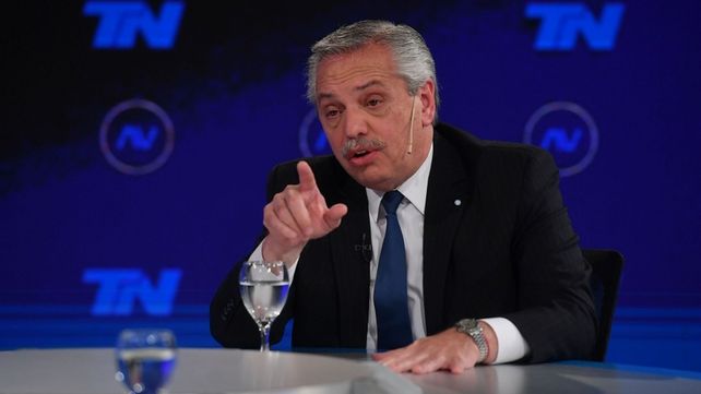 El presidente Alberto Fernández quedó en la mira de la oposición por sus polémicos dichos sobre Nisman.
