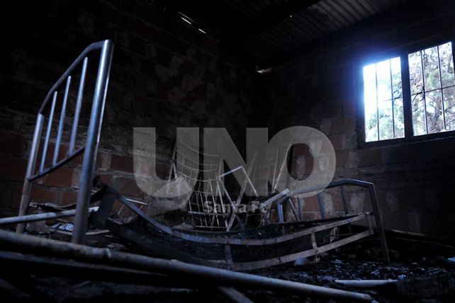 Quemaron la casa de los dos nenes golpeados en Alto Verde