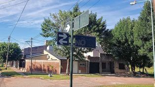 La casa donde sucedió el cuantioso robo en la vecina ciudad de Santo Tomé&nbsp;