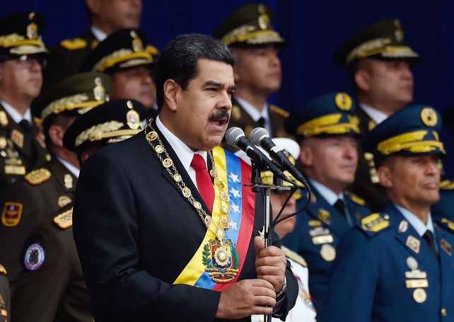Denuncia. Maduro hizo responsable a EEUU de muchos de sus problemas.
