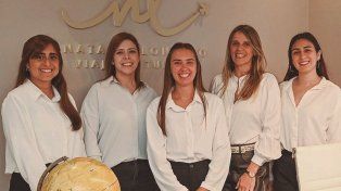 Parte del equipo de la agencia Natalia Londero Viajes y turismo.