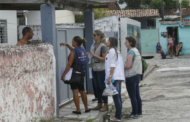 Misión. Trabajadores sanitarios de los dos países en Joao Pessoa.