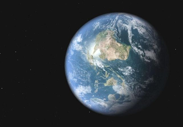 La primera fotografía de la Tierra