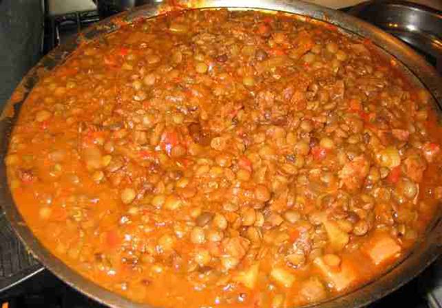¡Qué lindo está para un guiso de lentejas!