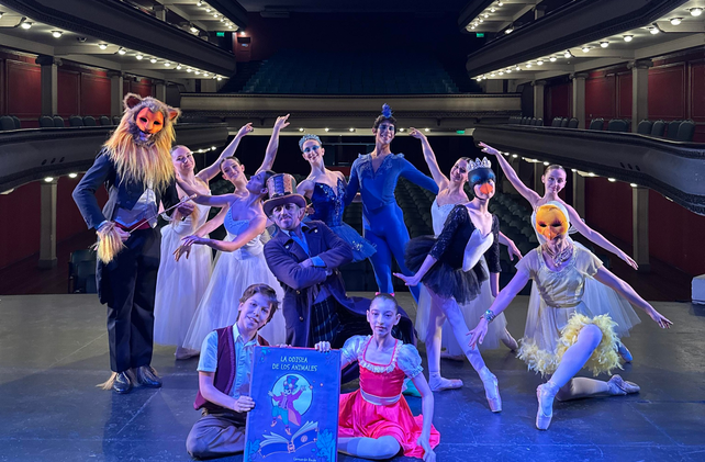 El Koi Ballet presenta este miércoles en el Teatro La Comedia La Odisea de los Animales.&nbsp;