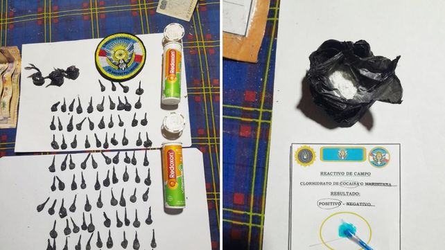 El procedimiento permitió desarticular un punto activo de nacromenudeo en Larroque. Secuestran cocaína y hay un detenido&nbsp;