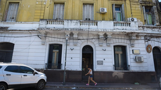 Los malabaristas quedaron detenidos en la seccional 7ª.