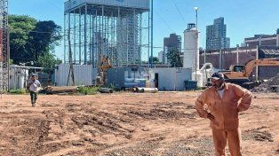 La obra de ampliación de la planta potabilizadora de Assa se encuentra paralizada.