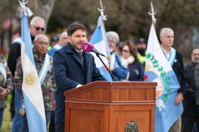 En el homenaje a San Martín