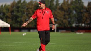 Cristian Fabbiani, el DT de Newells.