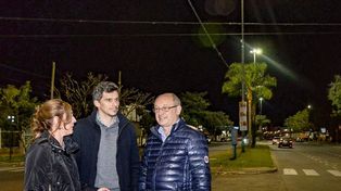 La Costanera Oeste ya cuenta con iluminación led