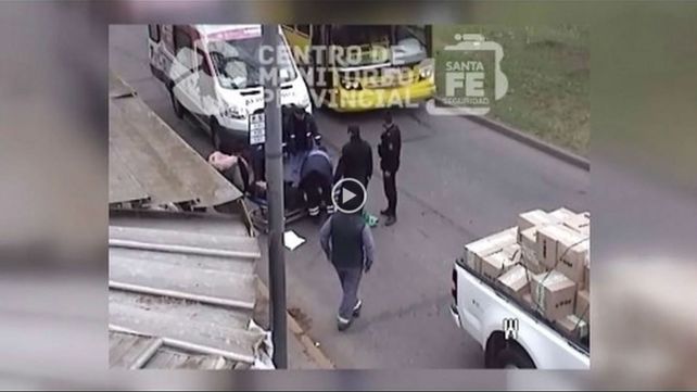 El accidente ocurrió en Seguí y Corrientes.&nbsp;