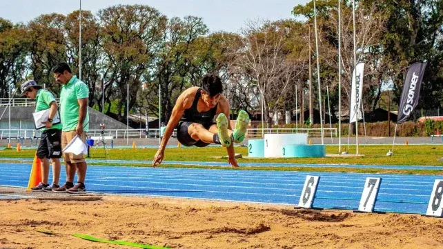 El santafesino Brian López cumplió una destacada actuación en Rosario.