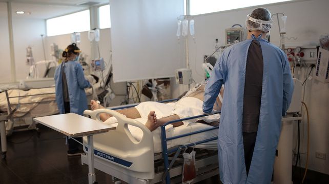 Terapia intensiva del Hospital de Emergencia Clemente Álvarez. 