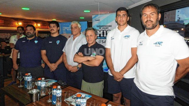 Se presentó el partido final del Torneo Sudamericano de Rugby a jugarse en Sauce Viejo.