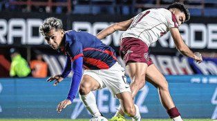San Lorenzo y Lanús empataron 1-1 en el Nuevo Gasómetro.