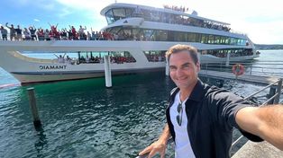 Roger Federer tuvo un enorme gesto e invitó a 280 fanáticos a un crucero