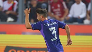 Nicolás Tagliafico se apoderó del lateral izquierdo del seleccionado y relegó al banco a Marcos Acuña.