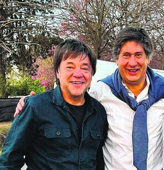 Gustavo Scaglione y Roly Santacroce