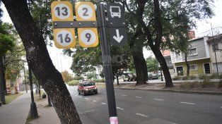 Servicio de colectivos en la ciudad de Santa Fe.