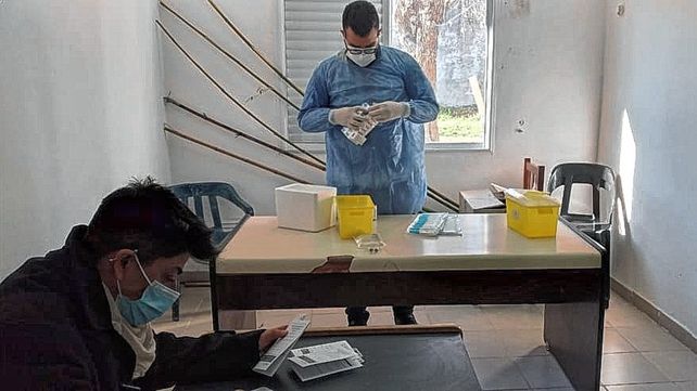 En Paraná vacunaron a personas en situación de calle