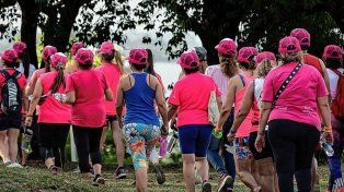 Paraná: el Octubre Rosa cierra con una caminata