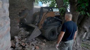 Villa Gobernador Gálvez: demolieron un aguantadero de Jeringa Bogado